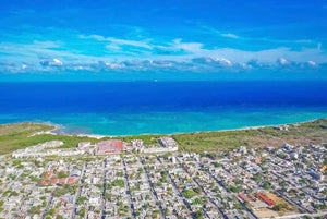 Foto aérea de Playa del Carmen, Riviera Maya
