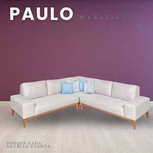 Sala modular Paulo/ Paulo sectional sofa