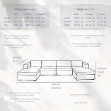 Sala modular Tokio / Tokio Sectional Sofa