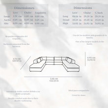 Sala modular West/ West sectional sofa
