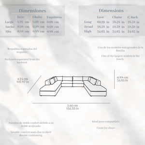 Sala modular West/ West sectional sofa