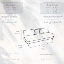 Sofá cama Florence / Florence Sofa Bed