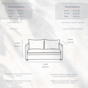 Sofá cama Montana/ Montana sofa bed