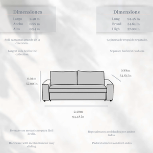 Sofá cama Rich/ Rich Sofa bed