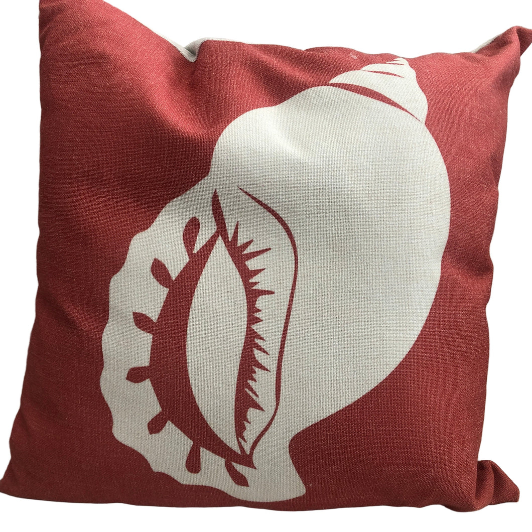 Cojín Decorativo Tritón Coral // Coral Triton Pillow