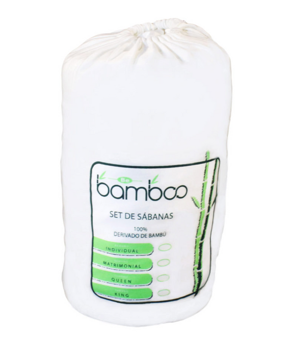 Set de sábanas 100% de bambú